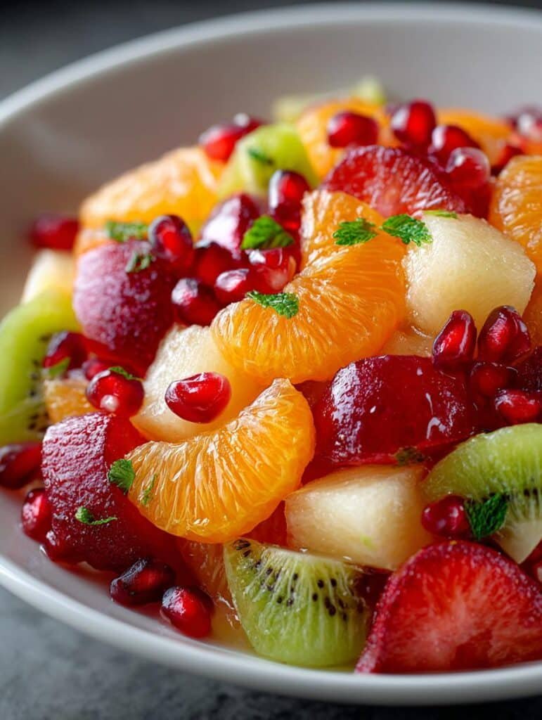 Winter Fruit Salad with