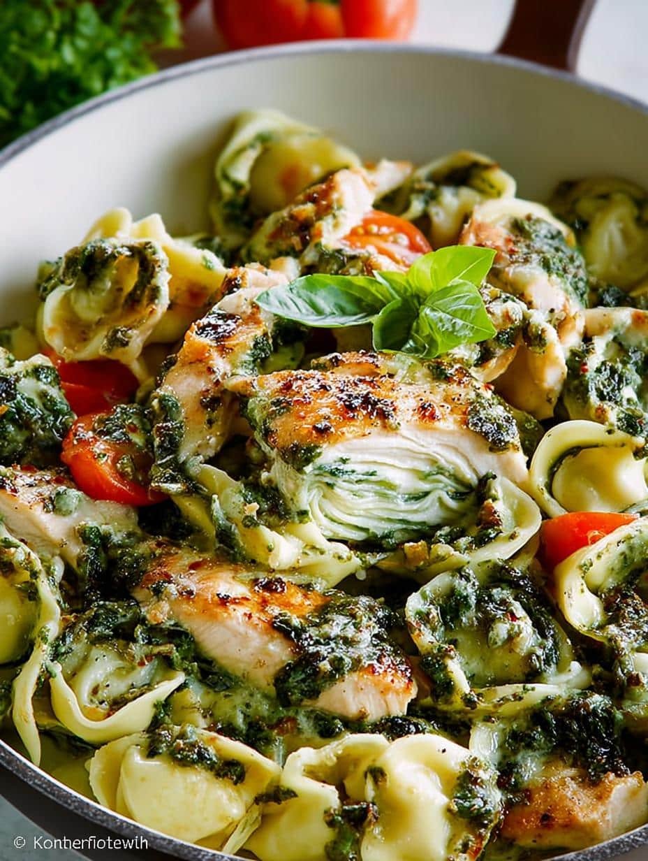 Chicken Pesto Tortellini: 7 Reasons You'll Love This Dish - Chicken Pesto Tortellini - main visual representation