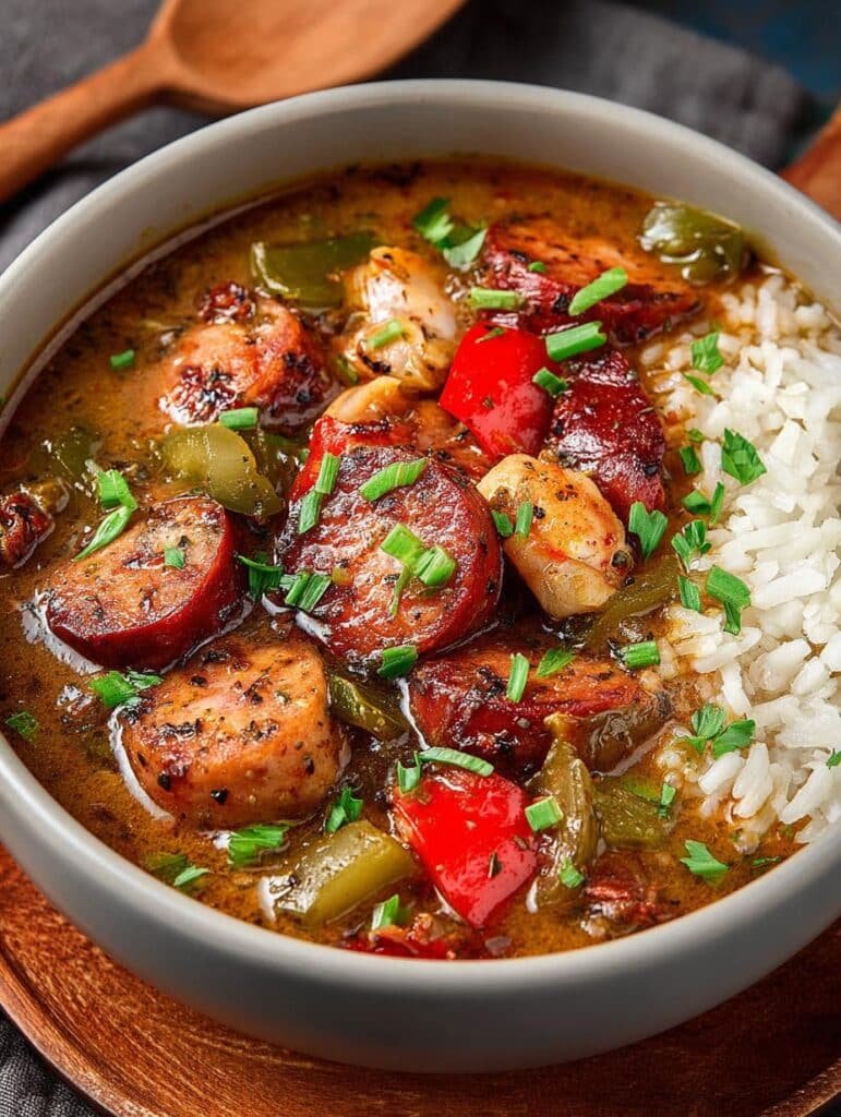 Chicken Sausage Gumbo