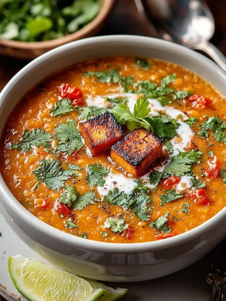 Comforting Red Lentil Soup
