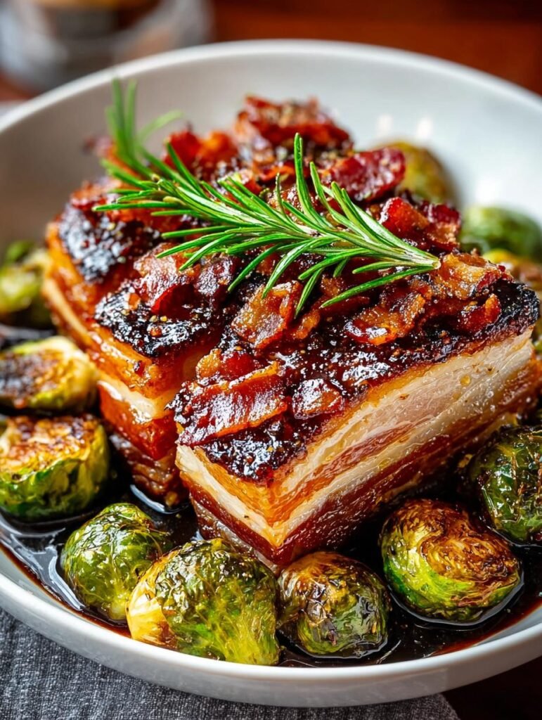 Crispy Balsamic Maple Roasted