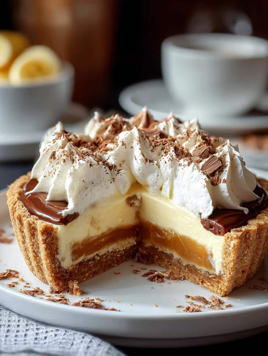 Decadent Banoffee Pie Sweet: 5 Layers of Bliss - Decadent Banoffee Pie Sweet - main visual representation