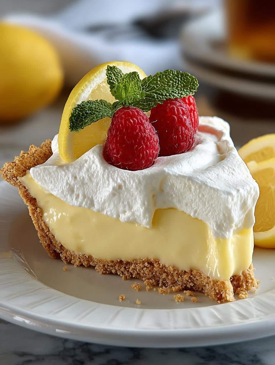 Heavenly Lemon Cream Pie: 5 Steps to Pure Bliss 3 Heavenly Lemon Cream Pie: 5 Steps to Pure Bliss - Heavenly Lemon Cream Pie - additional detail