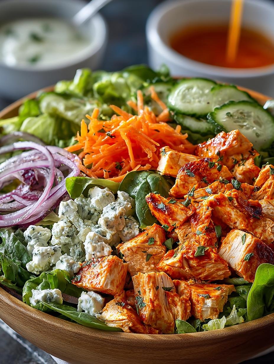 Irresistible Buffalo Chicken Salad: 5 Flavorful Variations 2 Irresistible Buffalo Chicken Salad: 5 Flavorful Variations - Irresistible Buffalo Chicken Salad - main visual representation
