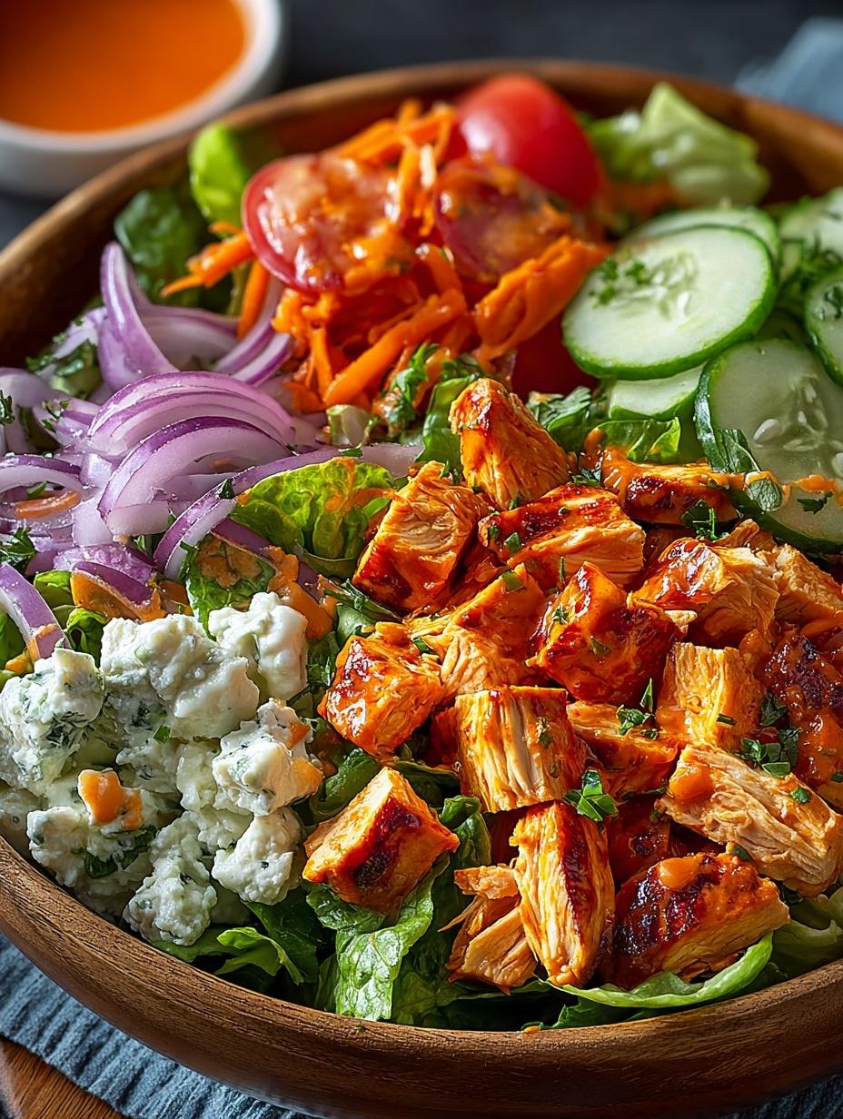 Irresistible Buffalo Chicken Salad: 5 Flavorful Variations 1 Irresistible Buffalo Chicken Salad