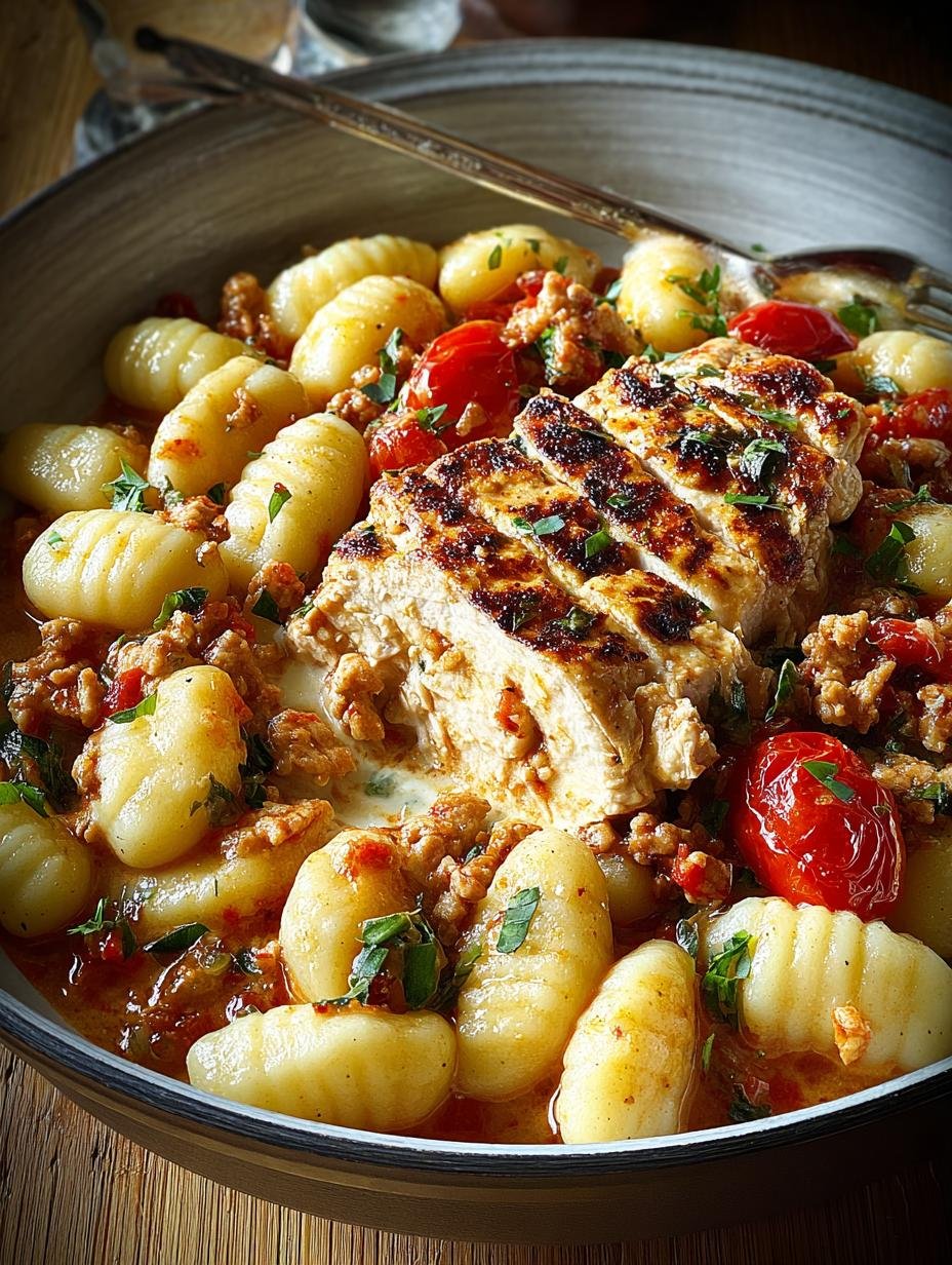 Irresistible Cheesy Chicken Gnocchi in 30 Minutes 1 Irresistible Cheesy Chicken Gnocchi