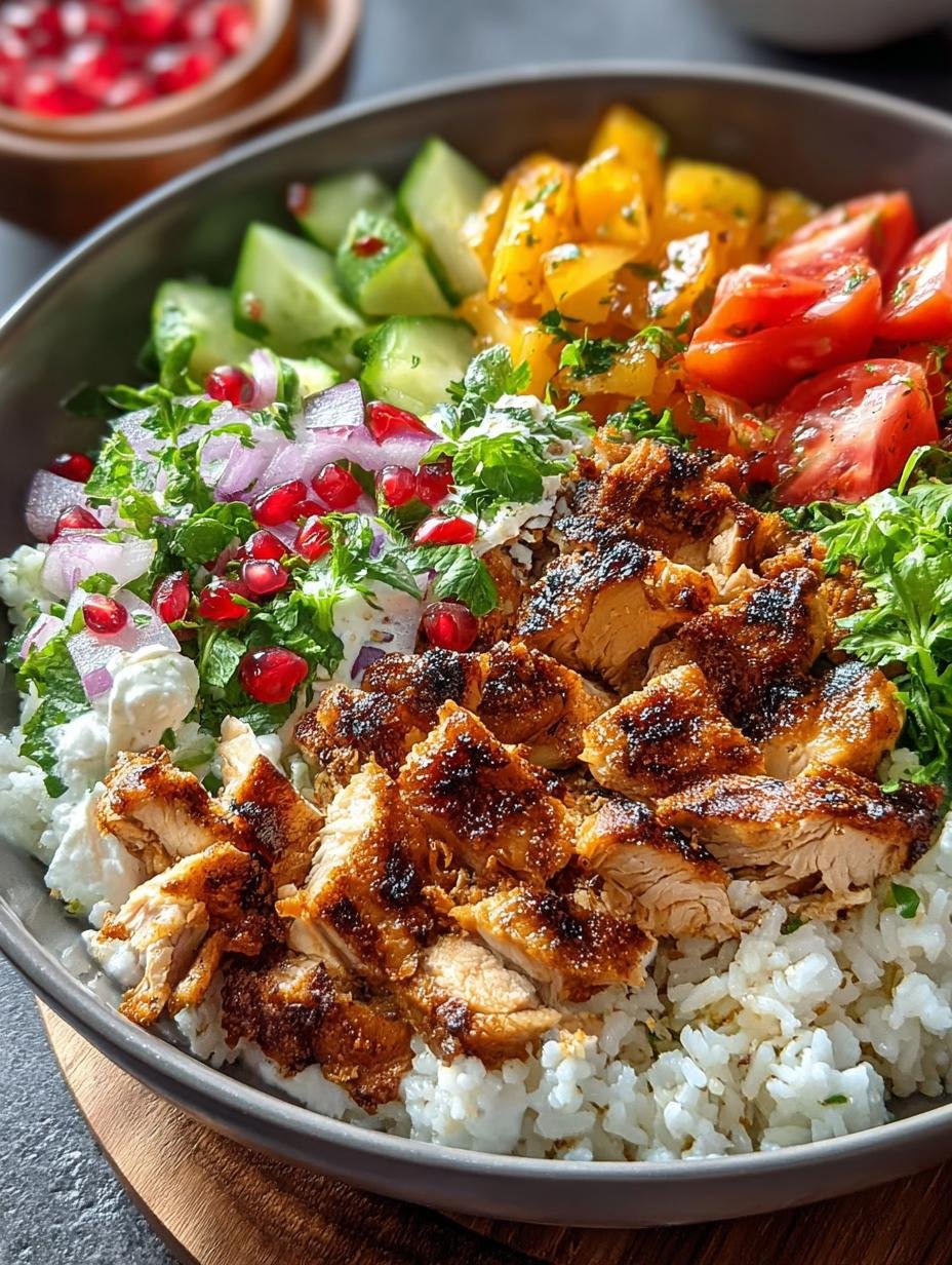 Irresistible Chicken Shawarma Bowl: 5 Amazing Variations 3 Irresistible Chicken Shawarma Bowl: 5 Amazing Variations - Irresistible Chicken Shawarma Bowl - additional detail