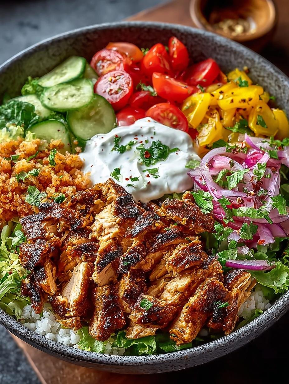 Irresistible Chicken Shawarma Bowl: 5 Amazing Variations 1 Irresistible Chicken Shawarma Bowl