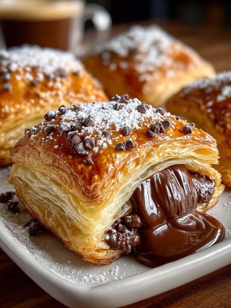 Irresistible Chocolate Puff Pastry