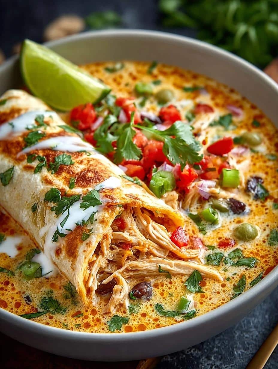 Irresistible Creamy Chicken Tortilla Soup for Cozy Nights 3 Irresistible Creamy Chicken Tortilla Soup for Cozy Nights - Irresistible Creamy Chicken Tortilla - additional detail