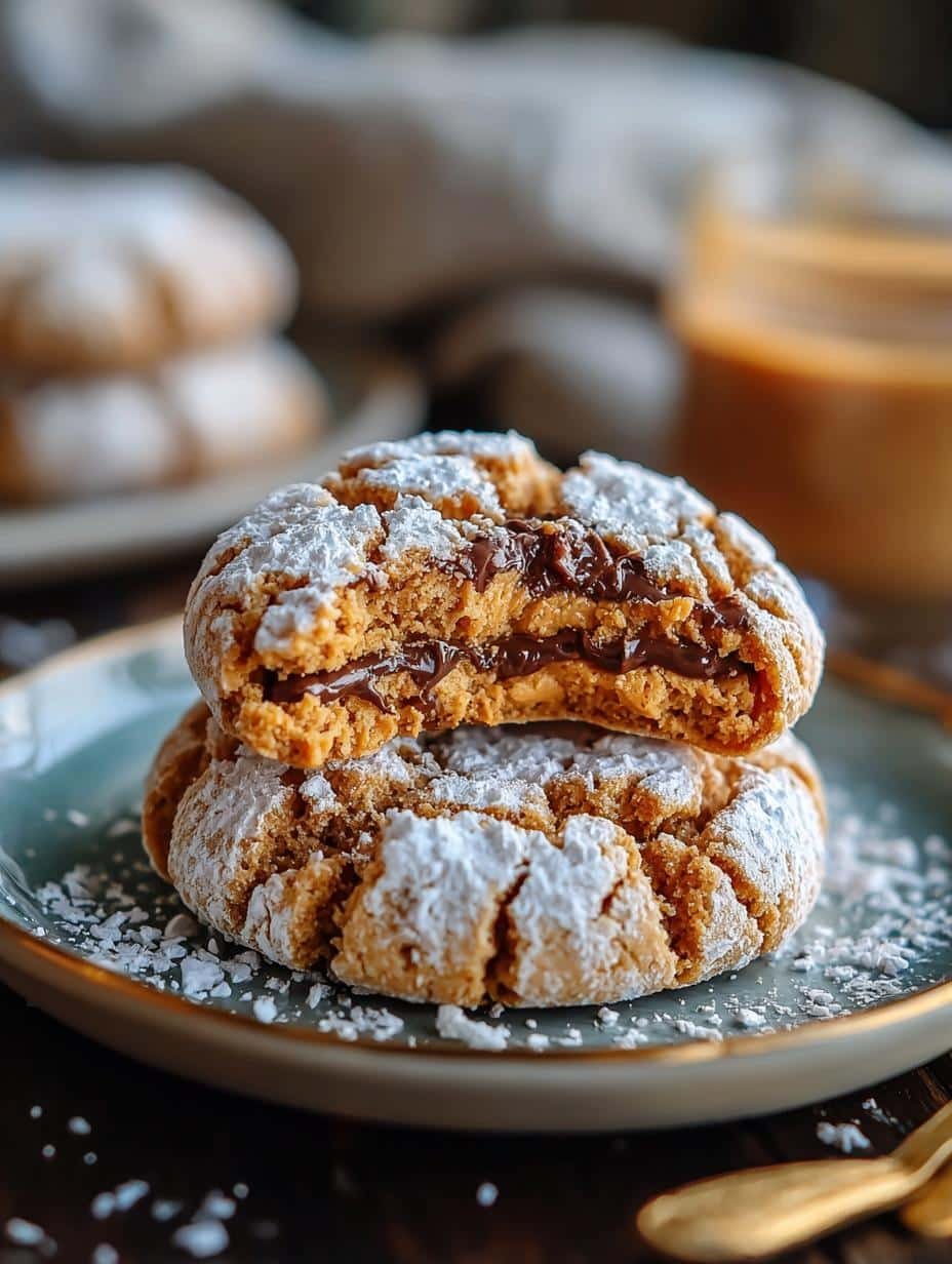 Irresistible Peanut Butter Crinkle Cookies for Everyone - Irresistible Peanut Butter Crinkle - main visual representation