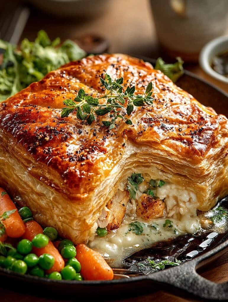 Irresistible Puff Pastry Chicken