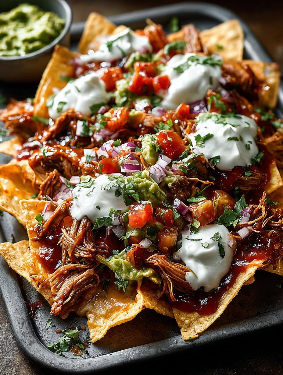 Irresistible Pulled Pork Nachos That Will Delight You 2 Irresistible Pulled Pork Nachos That Will Delight You - Irresistible Pulled Pork Nachos - main visual representation