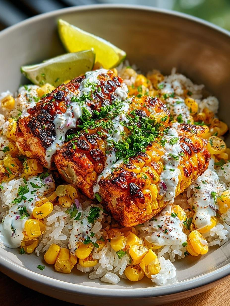 Irresistible Street Corn Chicken Rice Bowl Delight 1 Irresistible Street Corn Chicken