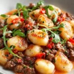 Savory Ground Beef Gnocchi