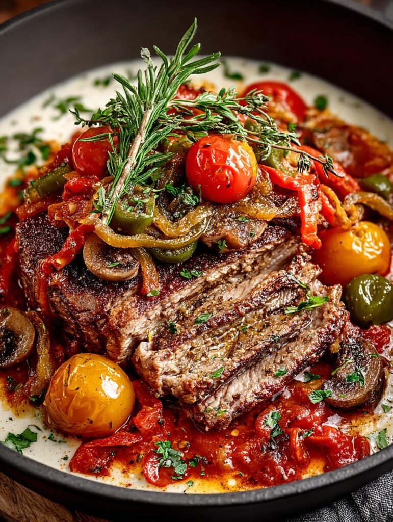 Savory Steak Pizzaiola Flavorful