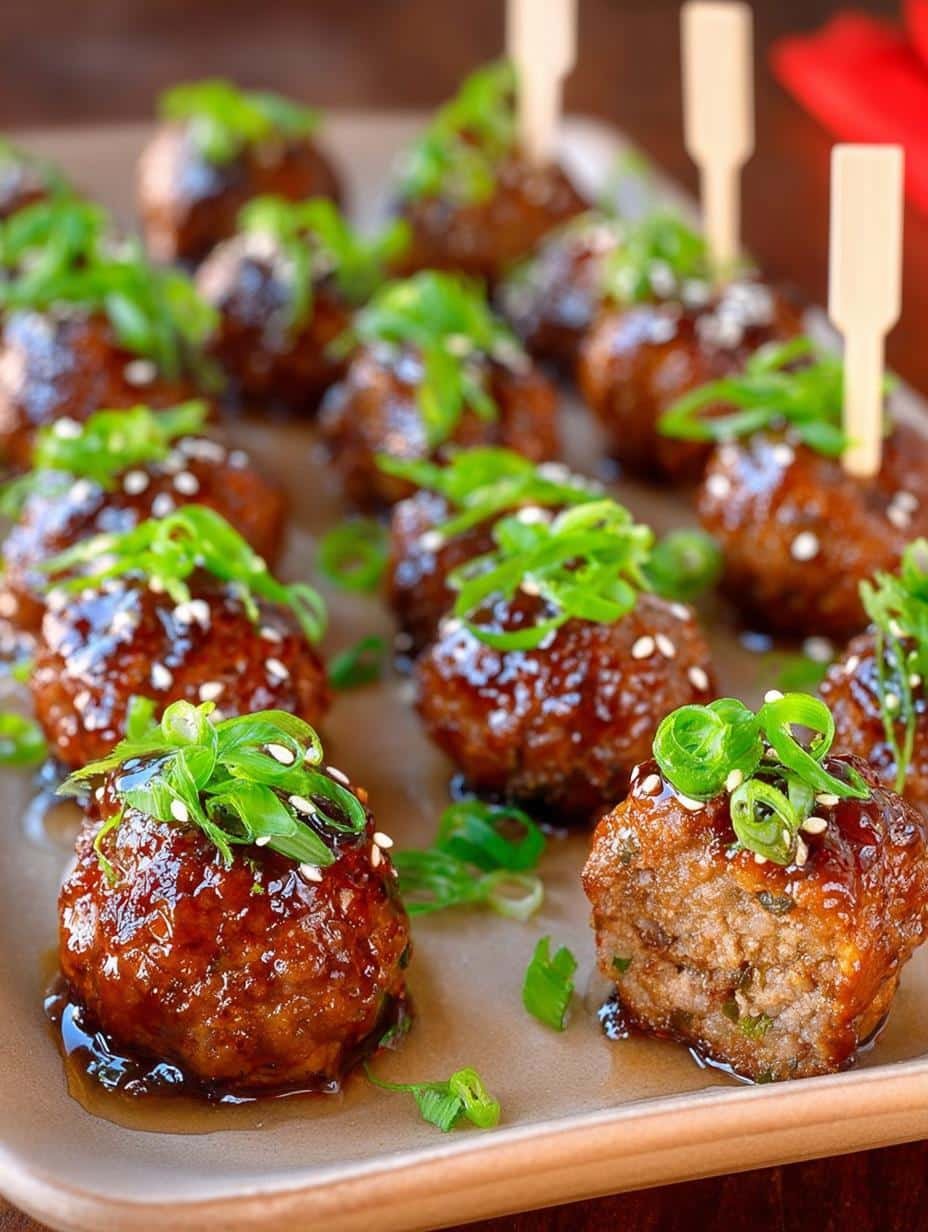 Teriyaki Meatballs: 6 Easy Steps for Flavorful Perfection 2 Teriyaki Meatballs: 6 Easy Steps for Flavorful Perfection - Teriyaki Meatballs - main visual representation