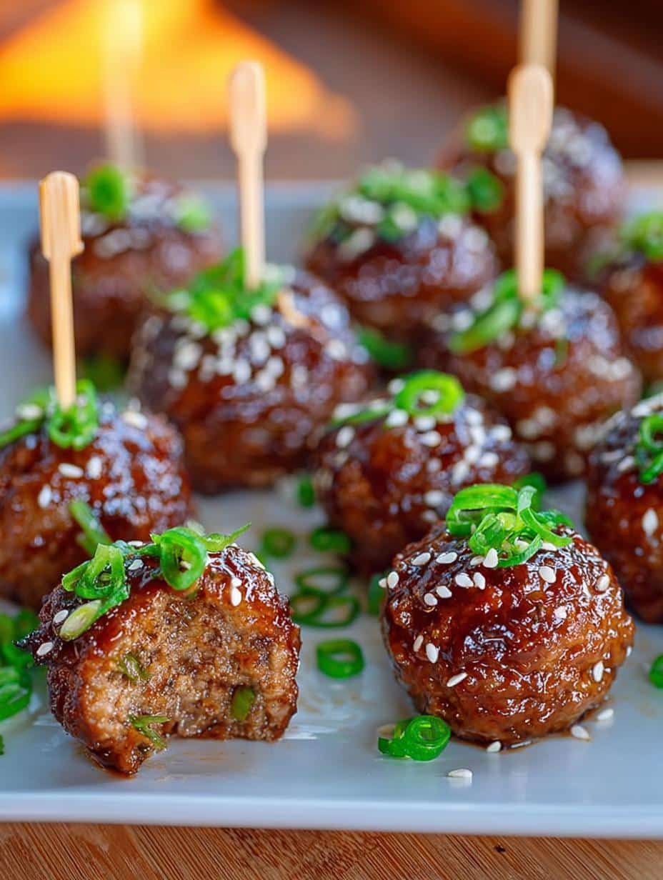 Teriyaki Meatballs: 6 Easy Steps for Flavorful Perfection 3 Teriyaki Meatballs: 6 Easy Steps for Flavorful Perfection - Teriyaki Meatballs - additional detail