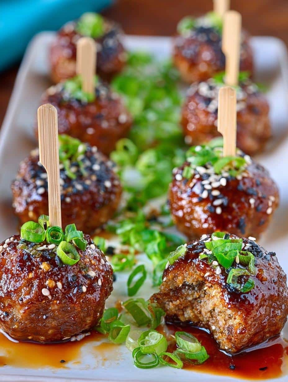 Teriyaki Meatballs: 6 Easy Steps for Flavorful Perfection 1 Teriyaki Meatballs