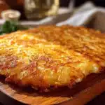 Homemade McDonald’s-style crispy hash browns on a plate