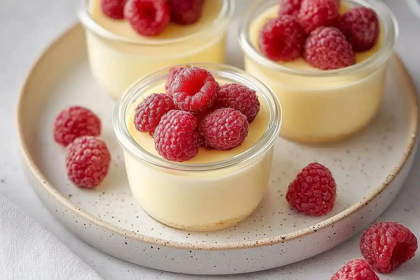 No-Bake Greek Yogurt Jello Cheesecake 1 No-Bake Greek Yogurt Jello Cheesecake topped with fresh fruits