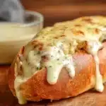 Delicious White BBQ Chicken Subs with savory toppings and fresh ingredients