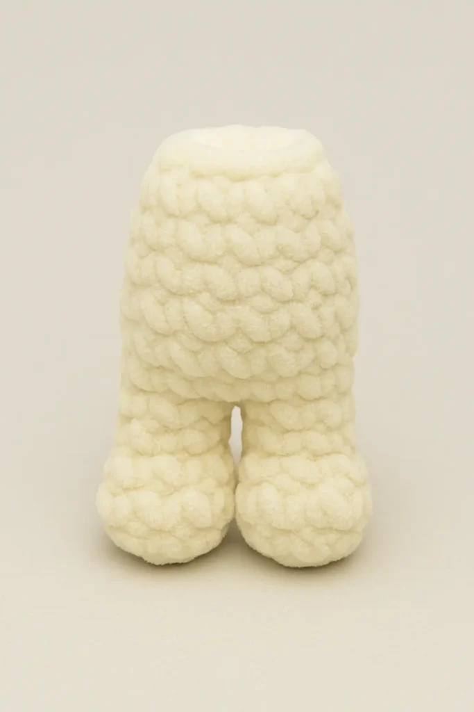 amigurumi bunny legs pattern section