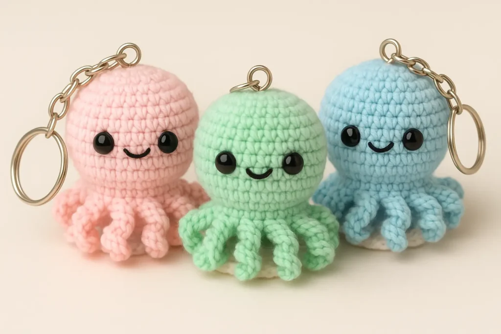 amigurumi molly the octopus tutorial free pattern easy instructions featured